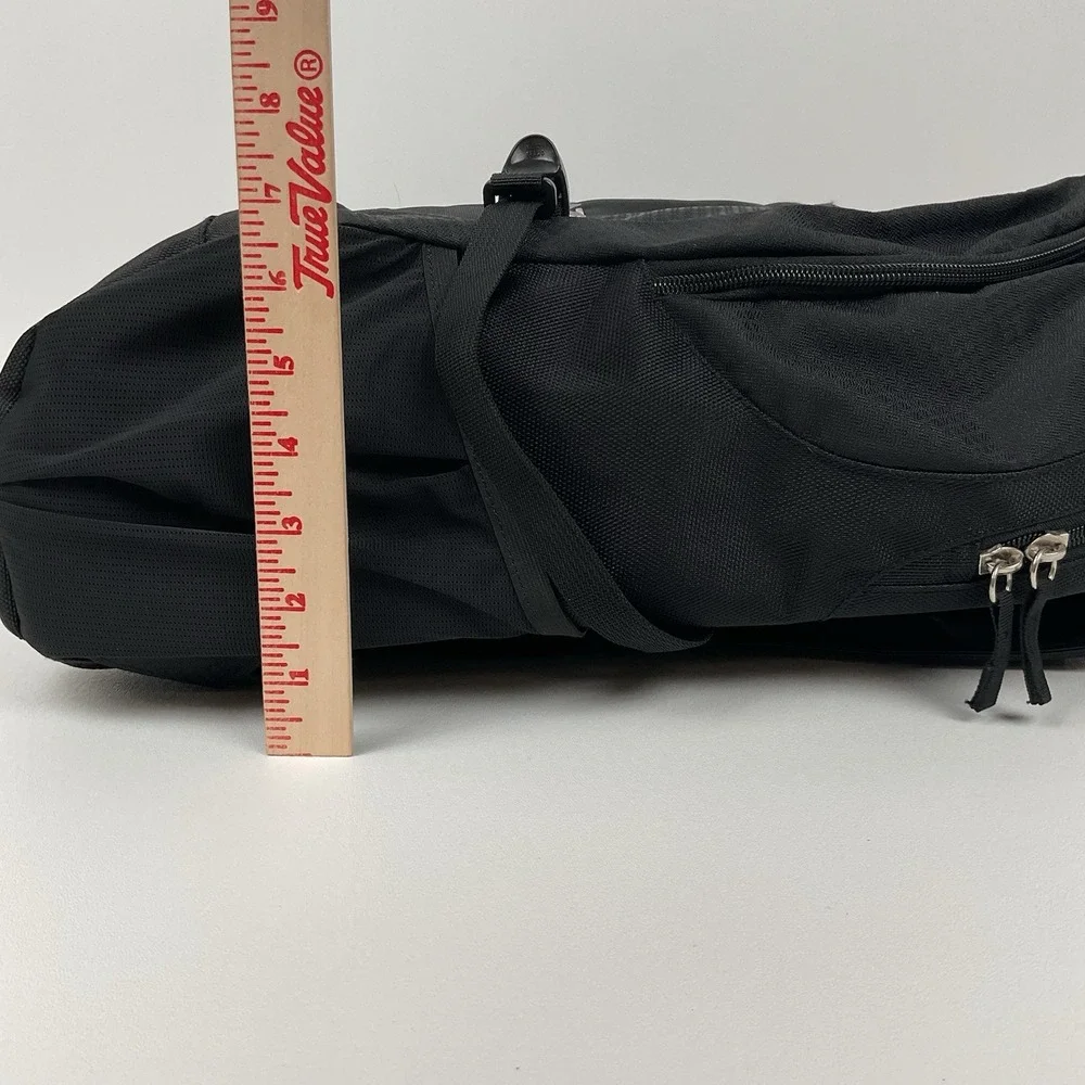 High Sierra Black Laptop Backpack Azek Logo Travel Work‎ School Bag New